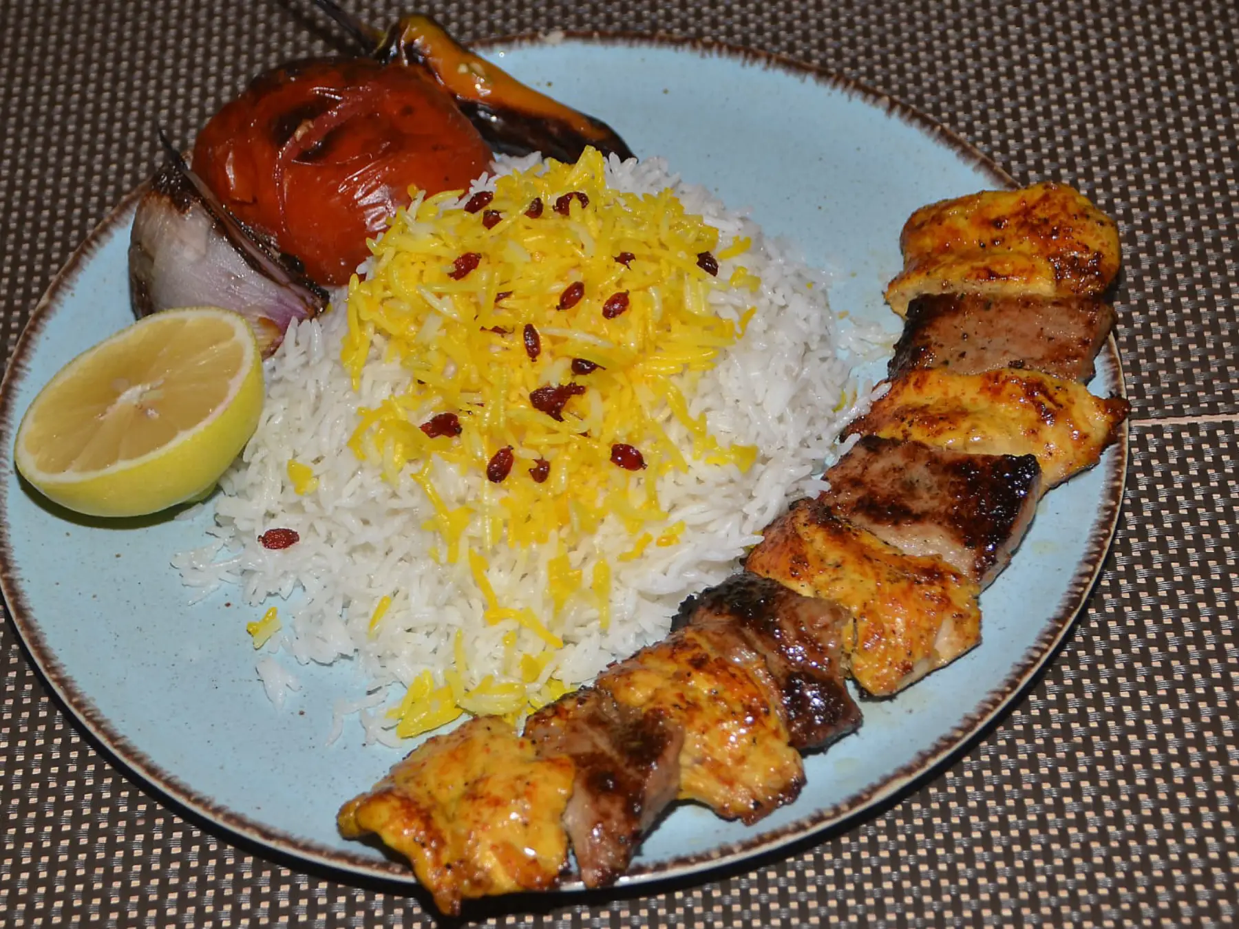 Ribs with Kebab